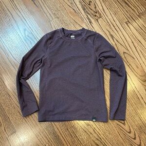 REI kids purple synthetic top. Size M/10-12.